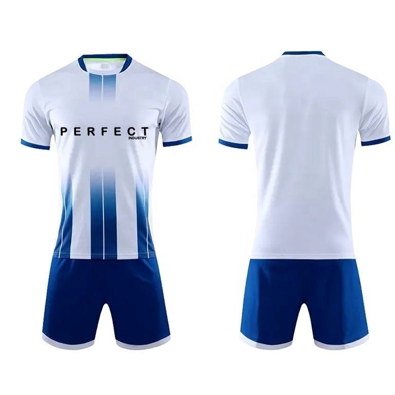 2024 Wholesale Customize Design High Quality Cheap Custom Soccer Jersey 100% Polyester Club Soccer Uniform