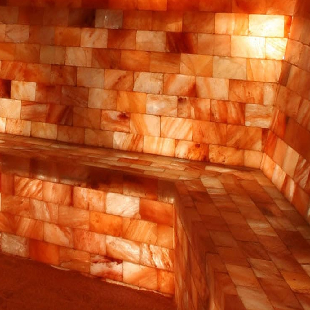 Hot Selling 2024 Himalayan Salt Cooking Plate Tiles And Bricks 100% Natural Wholesale Salt Plate Rock Salt Tiles