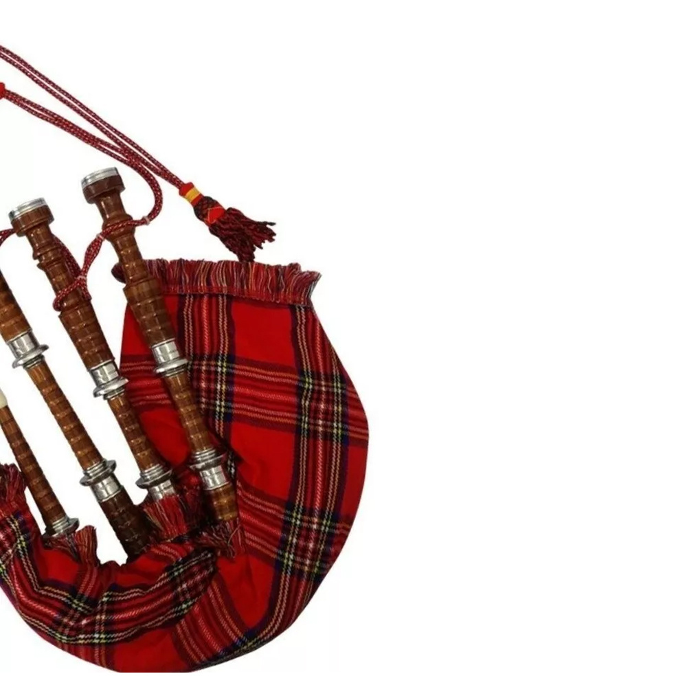 Hand Made Rosewood Irish National Tartan Bagpipe For Sale Wholesale Prices Irish Bagpipes Custom Made Best Tartan Bagpipes