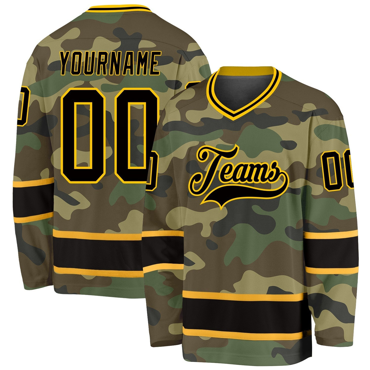 2024 Custom Camo ice Hockey Stitched Jersey tackle twill ice hockey Jersey CustomMade ice hockey jersey