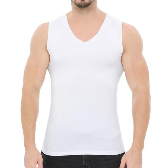 OEM Gym Singlets Men's Tank Tops Men Stringer Vest 100% Cotton Gym Wear Print Polyester Solid Pattern Singlet