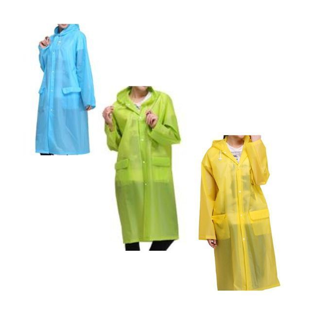 High quality custom long rainwear transparent waterproof   Breathable PVC Fashion Rain Clothing rain coat