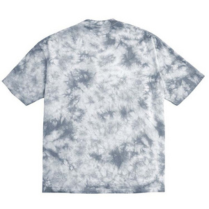 high quality cotton tie-dye tees streetwear clothes oversized tshirt custom tie dye t shirt for men