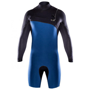 2023 Surf Body board Watersports long sleeve mono Chest zip surfing wetsuit Wholesale custom made design best selling wetsuit