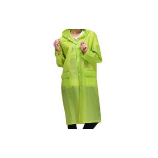 High quality custom long rainwear transparent waterproof   Breathable PVC Fashion Rain Clothing rain coat