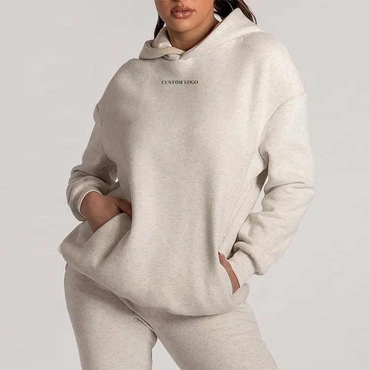 high quality women hoodies 100 % cotton  wholesale hoodies dress for women hoodie set for women anti shrink anti wrinkle