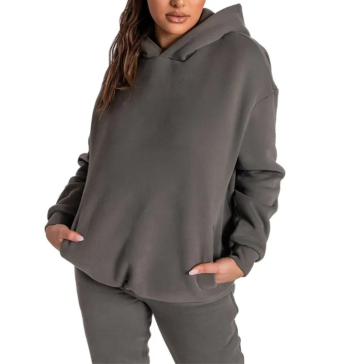 high quality women hoodies 100 % cotton  wholesale hoodies dress for women hoodie set for women anti shrink anti wrinkle