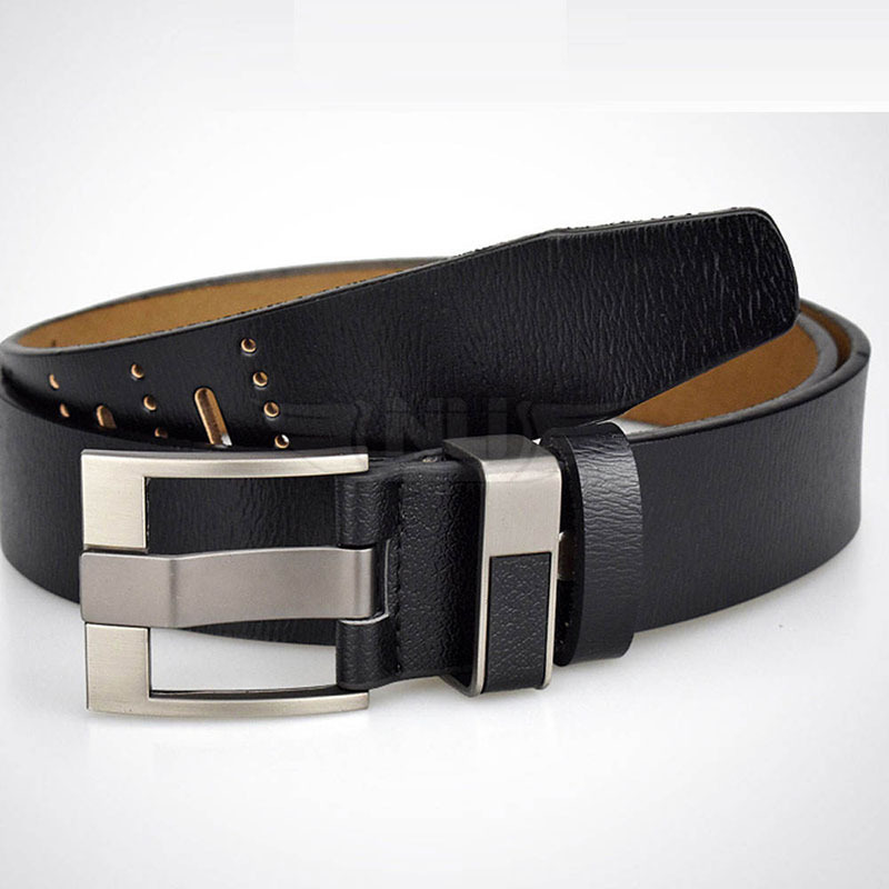 Fashion Classic Designs Men's Genuine Leather Dress Belt Handmade Cow Leather Belts For Work Business Casual leather Belt men