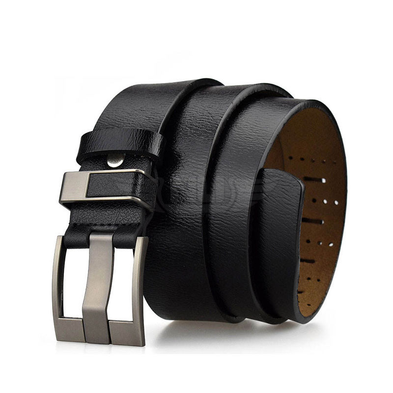 Fashion Classic Designs Men's Genuine Leather Dress Belt Handmade Cow Leather Belts For Work Business Casual leather Belt men