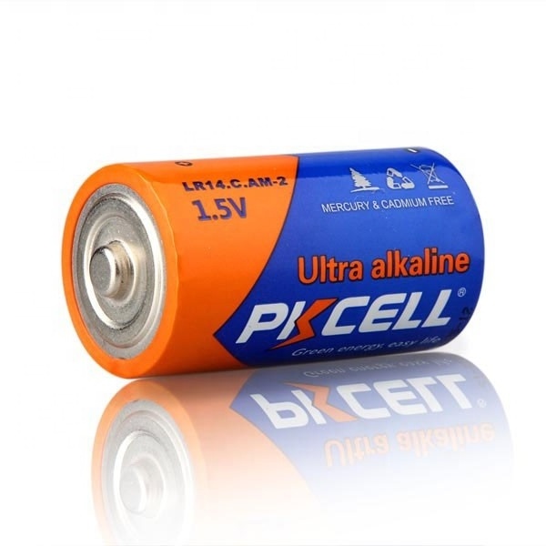 Pkcell Low Price lr14 1.5v c batteries C-Type cell alkaline primary batteries