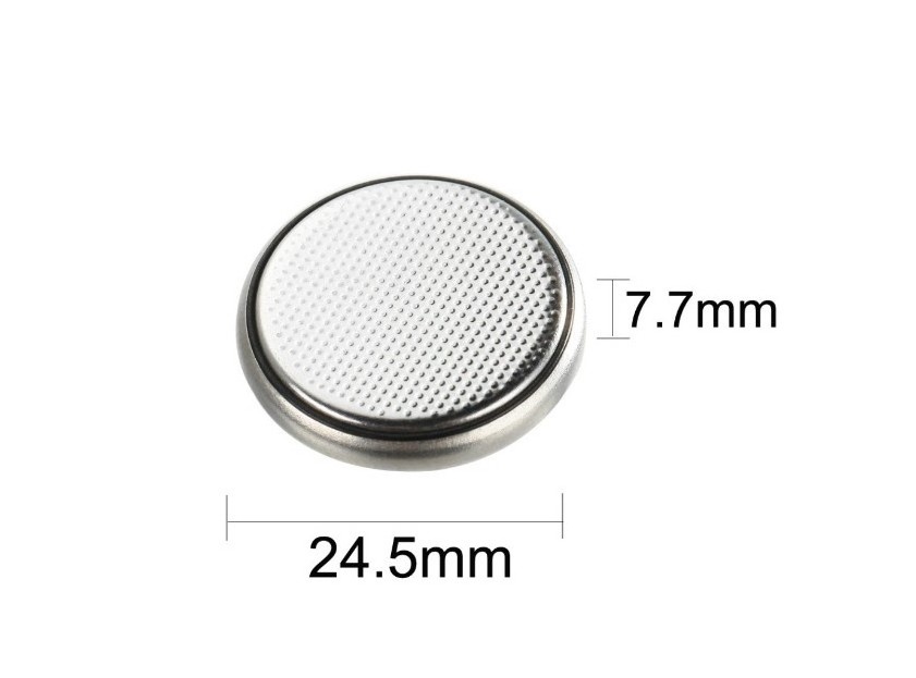 5 years shelf life high quality pkcell 3v lithium button cell coin battery cr2477