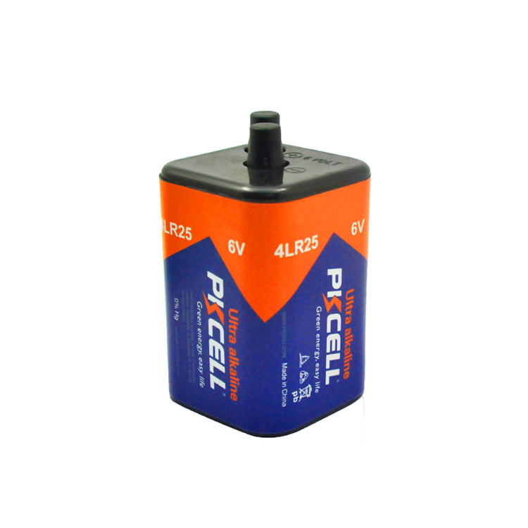 High quality pkcell 6v 4lr25 alkaline battery lantern batteries OEM acceptable