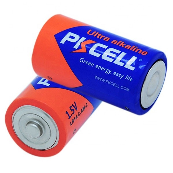 Pkcell Low Price lr14 1.5v c batteries C-Type cell alkaline primary batteries