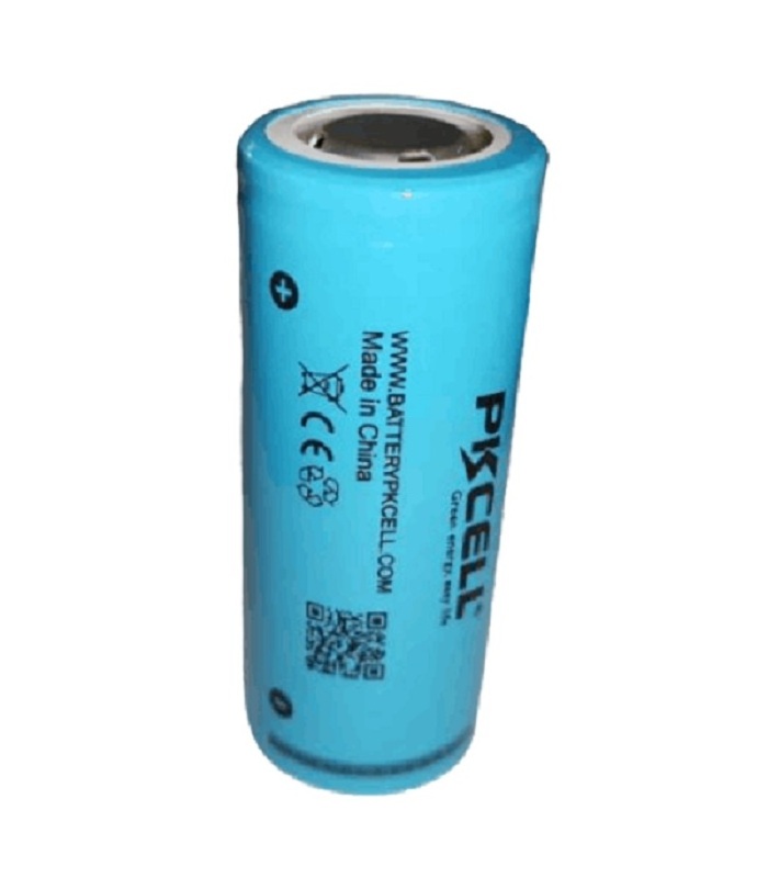 High capacity lithium rechargeable battery 26650 5000mAh 3.7v li-ion battery pkcell for flashlight