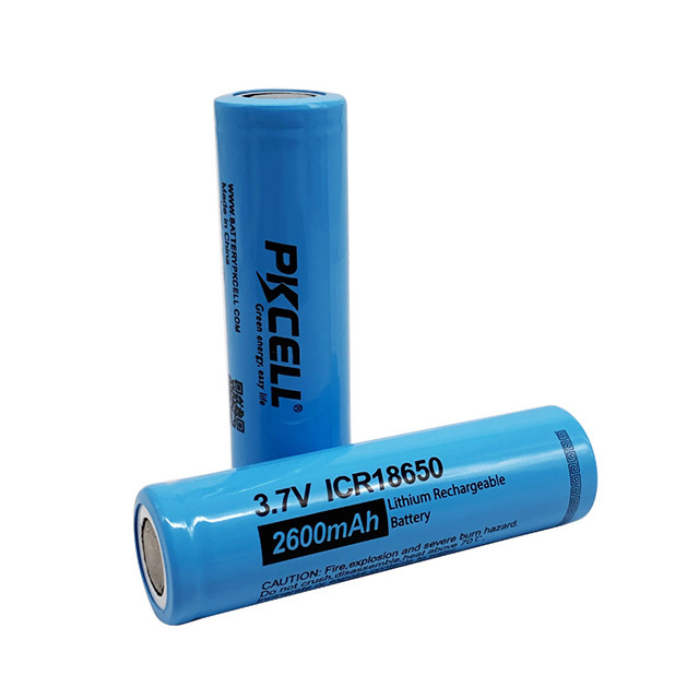 18650 Battery 18650 Li Battery Bulk 3.7V 2600mAh 18650 Rechargeable Li Ion Battery