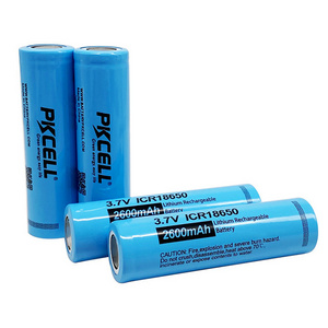 18650 Battery 18650 Li Battery Bulk 3.7V 2600mAh 18650 Rechargeable Li Ion Battery