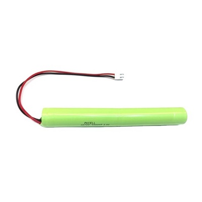 Emergency  light battery 2.4v 18700 4000mah nimh rechargeable battery pack with wires and plugs