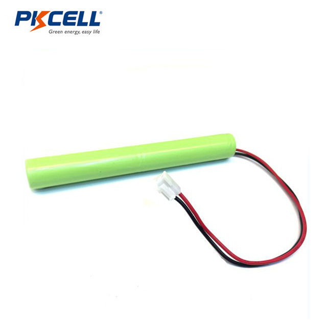 Emergency  light battery 2.4v 18700 4000mah nimh rechargeable battery pack with wires and plugs