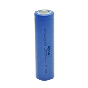 hot OEM lithium iron 3.2V IFR 18650 1500 mAh storage LiFePO4 cell battery