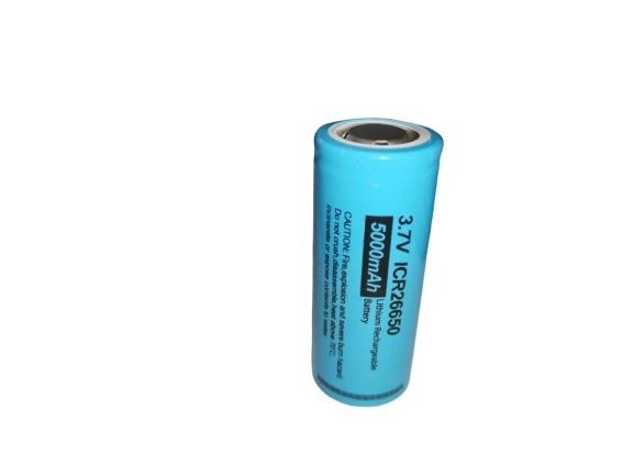 High capacity lithium rechargeable battery 26650 5000mAh 3.7v li-ion battery pkcell for flashlight