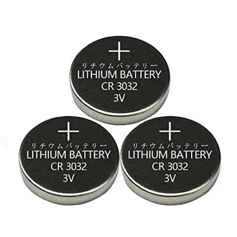 cr3032 button cells battery 3032 coin cell 3v none rechargeable lithium luminescent devices battery for electronic products