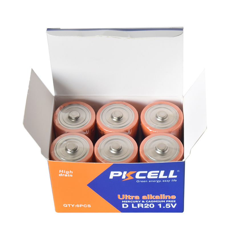 Factory Directly Wholesale 1.5v D Size Dry Cell lr20 am1 Alkaline Battery for Flashlight