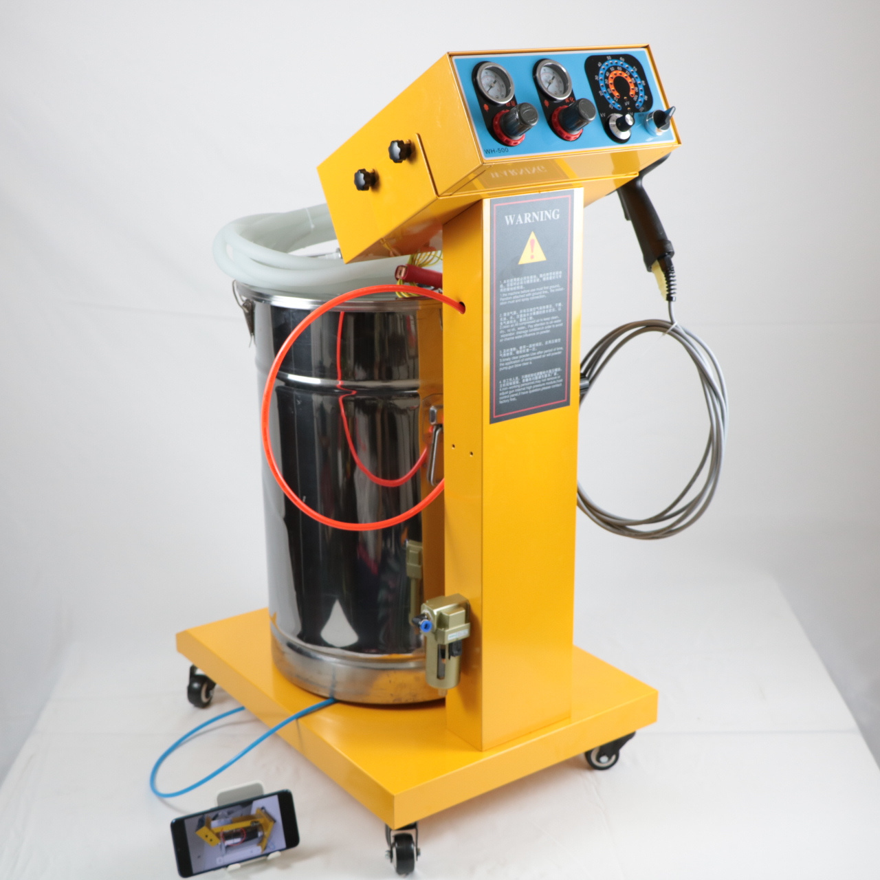 new condition and plating coating chrome paint spray machine