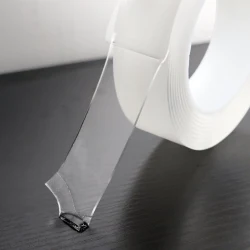 Double Sided Washable Adhesive Tape Multifunctional Removable Transparent Grip Tape Free Sample Nano Tape