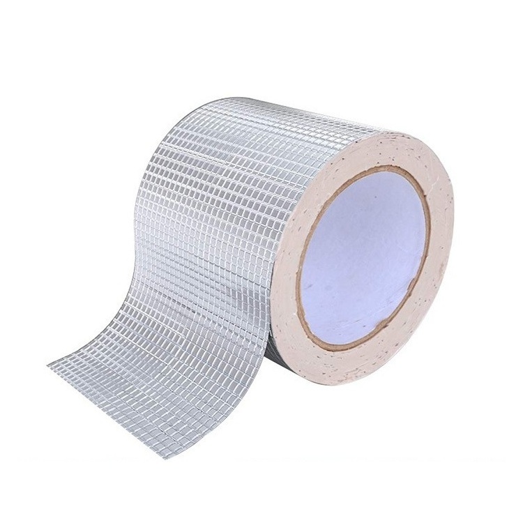 Waterproof Sealant Aluminum foil Flashing 1mm Thickness Butyl Tape For Sealants Roof Repair