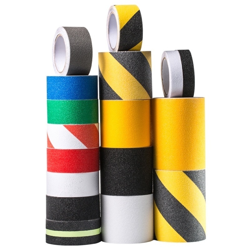 Outdoor Pvc Non Red White Adhesive No Slip Stair 50 mm x 18 meters 6'' Waterproof Safety Aluminum Anti Skid Tape