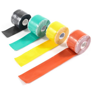 self-fusing silicone rubber repair rescue tape gas pipe leak seal high temperature electrical tape