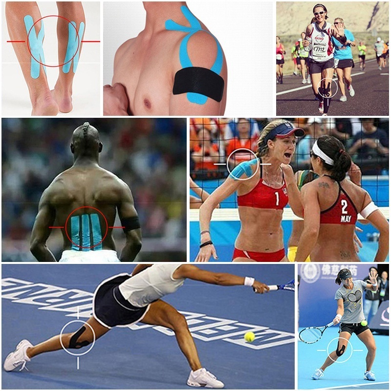 Original Cotton Elastic Premium Athletic Tape Waterproof Muscle support  KT Tape kinesiology sport tape