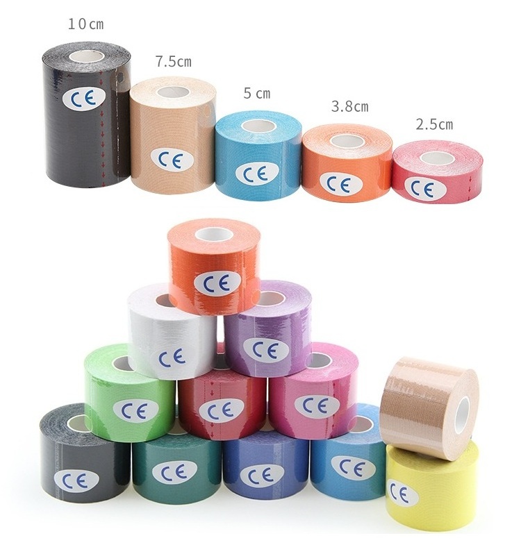 Original Cotton Elastic Premium Athletic Tape Waterproof Muscle support  KT Tape kinesiology sport tape