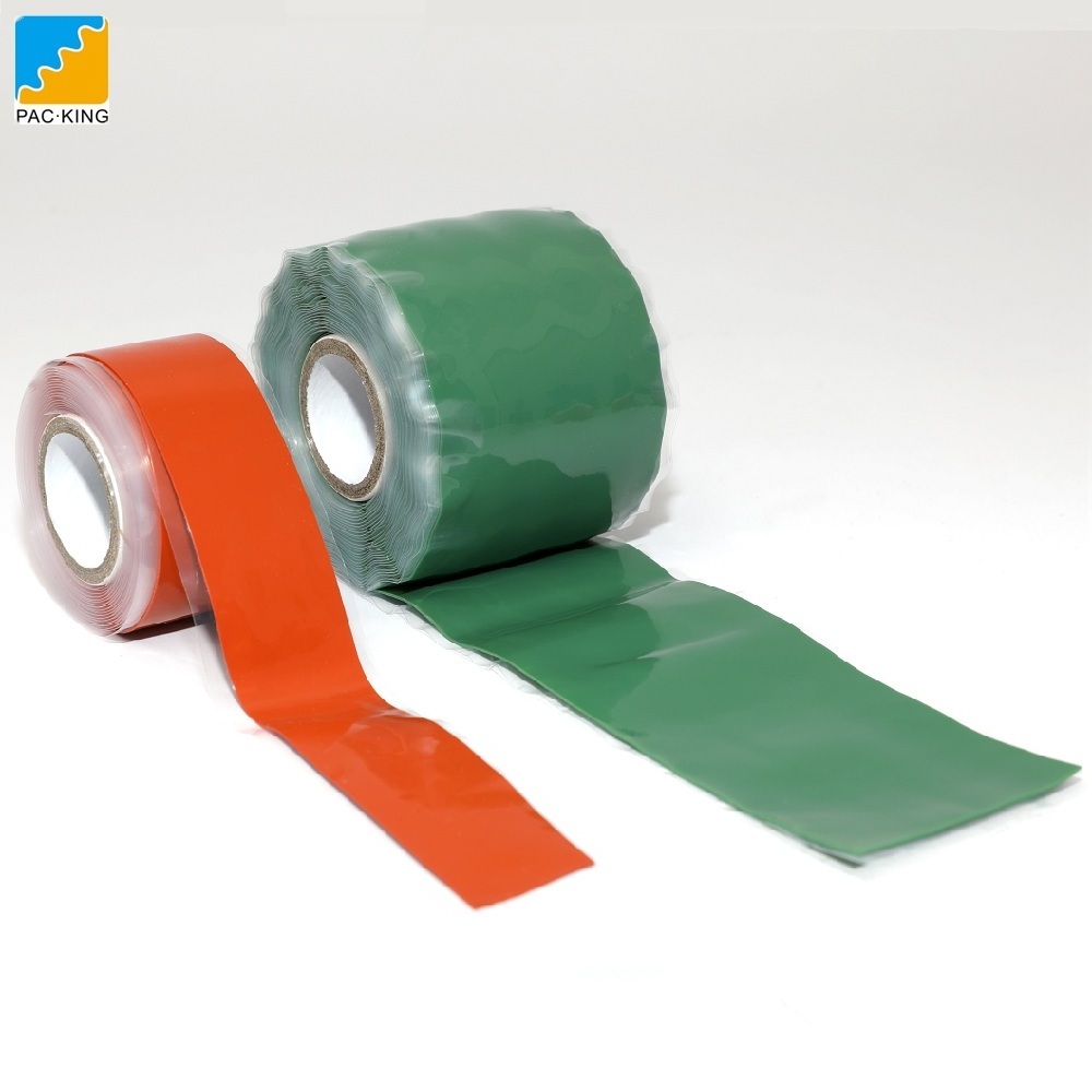 self-fusing silicone rubber repair rescue tape gas pipe leak seal high temperature electrical tape