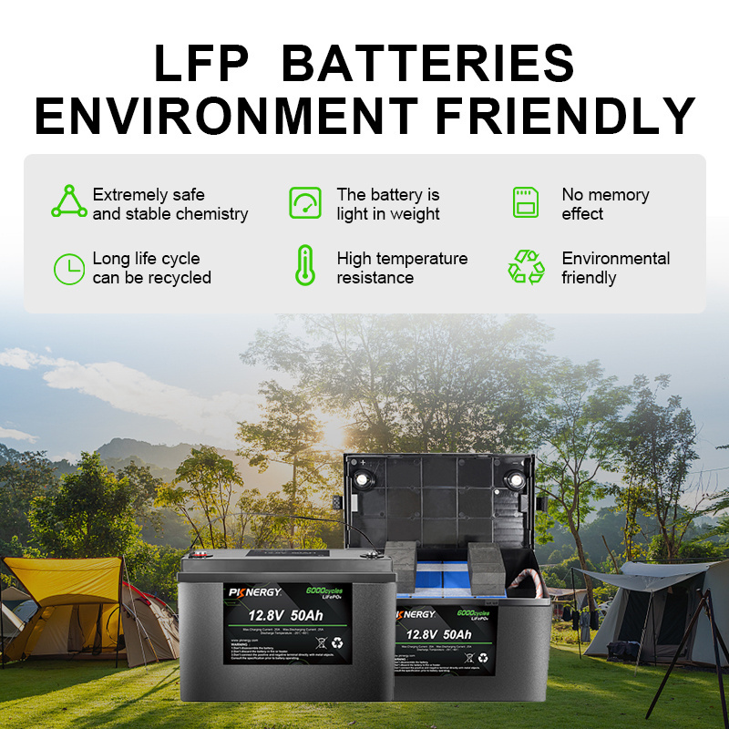 12V 100Ah Lifepo4 Lithium Iron Battery Pack Deep Cycle Times battery lifepo4 12V RV camping car motorhome Caravan battery