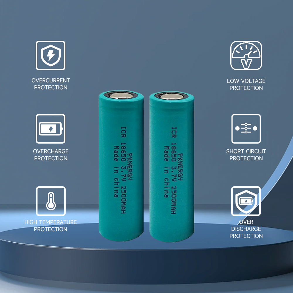 Factory Price Cylinder Lithium Batteries 3.7V 2600Mah 2500Mah 3350Mah 18650 21700 26650 32600  Rechargeable Li Ion Battery