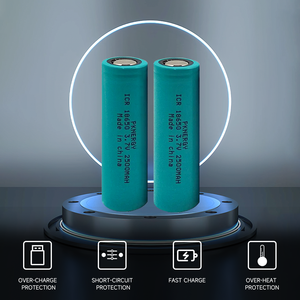 Factory Price Cylinder Lithium Batteries 3.7V 2600Mah 2500Mah 3350Mah 18650 21700 26650 32600  Rechargeable Li Ion Battery