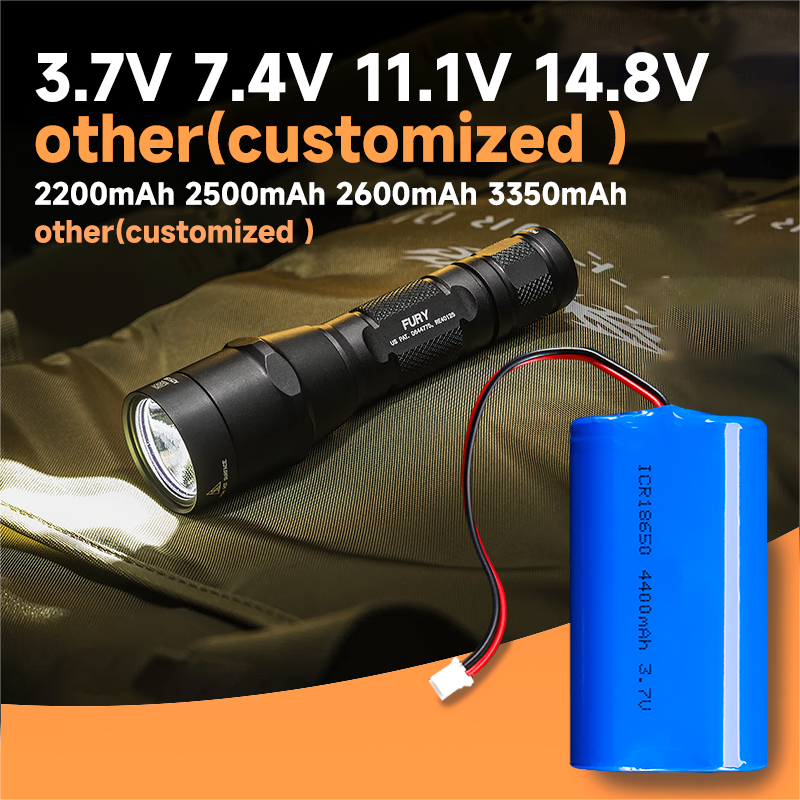 Factory Outlet Icr26650 18650 32650 Li-Ion Batteries 3.7V 4200mAh 6000mAh Rechargeable Lithium Batter 3000Mah  For Flashlight