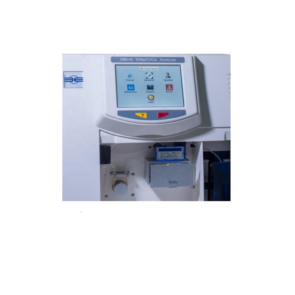 Promotion portable blood gas analyzer machine smart clinic electrolyte analyzer CS-40 with touch screen