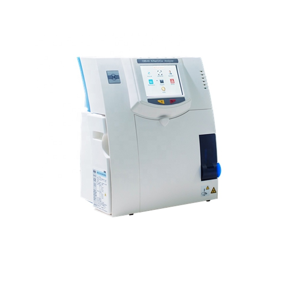 Promotion portable blood gas analyzer machine smart clinic electrolyte analyzer CS-40 with touch screen