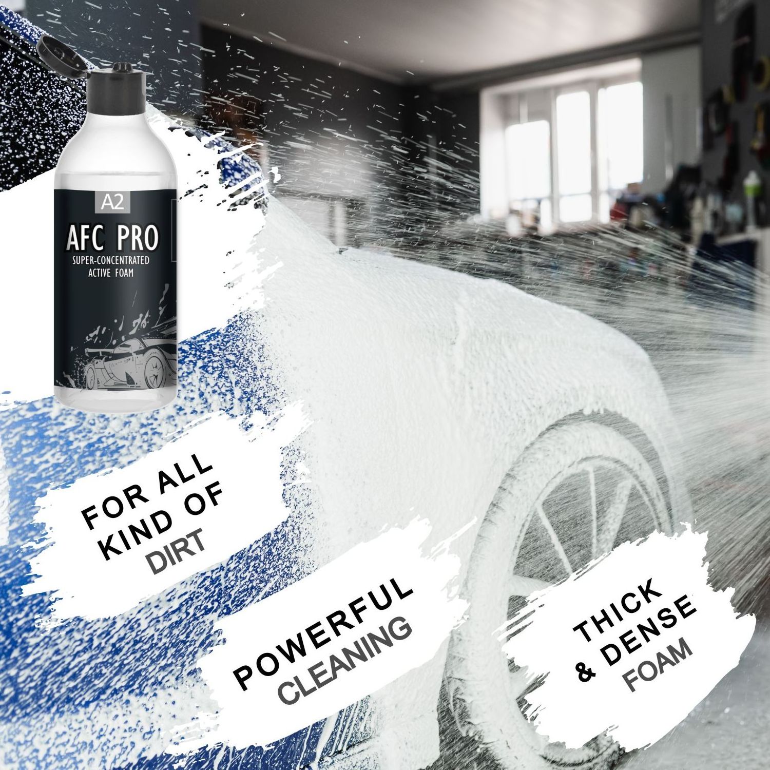 Car wash powerful shampoo snow foam Car cleaning liquid ceramic reviver