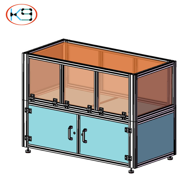 Movable Bracket Aluminum Profile Adjustable Pivot Joint Connect With Locking Lever For Connecting Profile At Various Angles