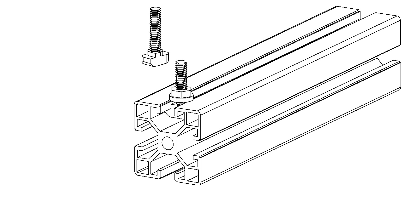 China Industry M6/M8 T Head Bolt Screws 304 Stainless Steel Channel T Bolts Screw Stainless T Bolt For Aluminum profile