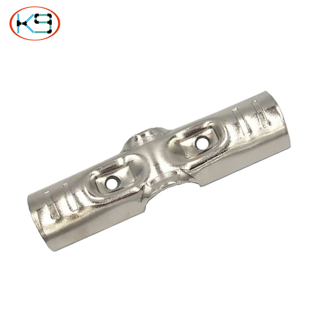 Lean Tube Connector Universal Cold-Rolled Steel Plastic Coated Pipe/Tube pipe connectors Metal Joint For Pipe Rack System