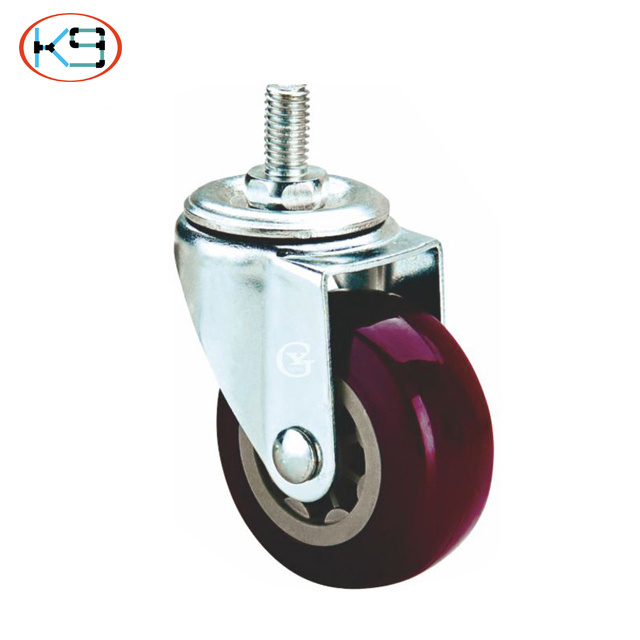 Hight Quality 4 Inch ESD Caster Wheels Handcart Caster With Brake Bushing Caster Series AL-404 For Industrial System