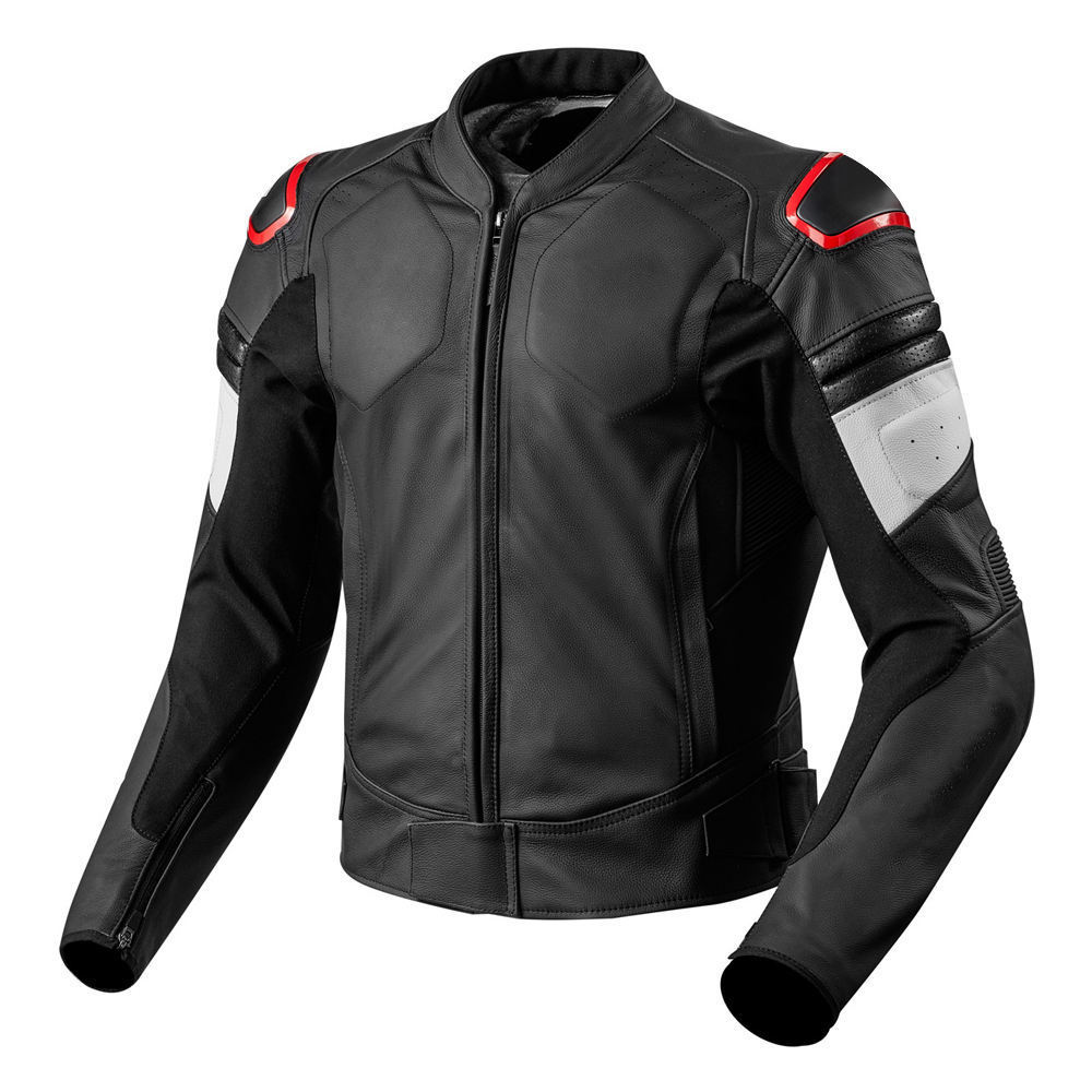 Men sports safety breathable adventure biker rider leather men riding motorcycle motorbike safety leather jacket