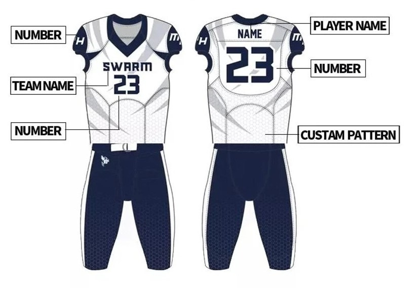 Youth new designs sublimation camo american football uniform