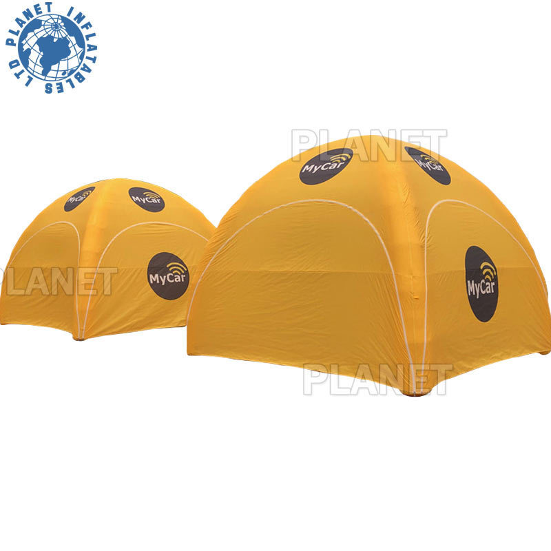 Airtight Waterproof Advertising Inflatable Gazebo Spider Dome Tent / Inflatable Arch Dome Event Tent For Trade Show