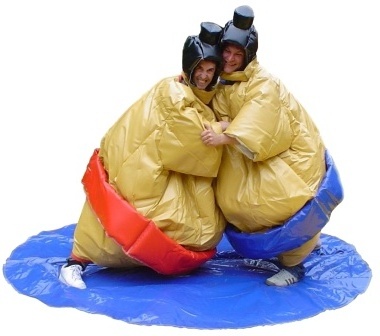 High Quality Kids Fighting Inflatable Sumo Wrestling Suit Inflatable Bubble Sumo Suit For Sale