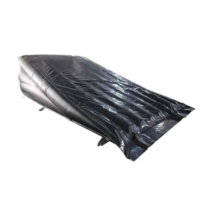 Customized Big Outdoor Airbag Landing Pad, Inflatable Skiing Jump Airbag, Sloped Jump Air Bag Mat